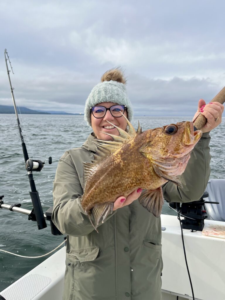 Family fun and Ketchikan fishing photos on the 4 C's