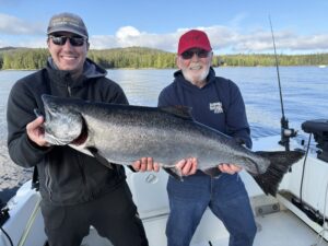 2026 Ketchikan fishing season kickoff with a 35lb King Salmon caught on the 4 C's.