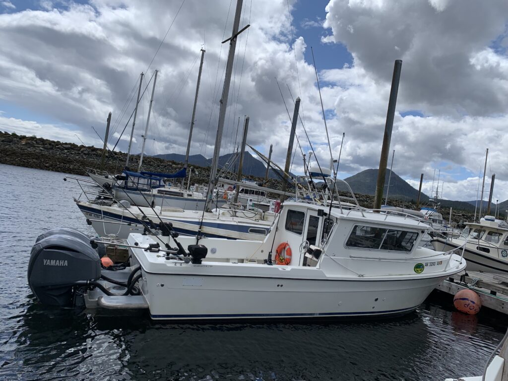 The 4 C’s 27-foot Sea Sport Fishing Charter Boat in Ketchikan Alaska