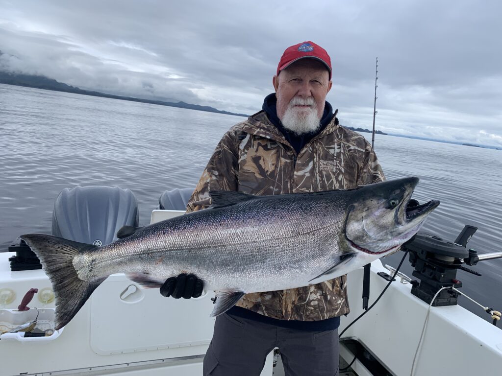 Big King Salmon in our Ketchikan fishing photos gallery